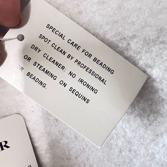 Vtge Daymor Womens 100% silk Black Elegant V neck Ruffle Layered Dress Sz 4 Maxi - Picture 8 of 11